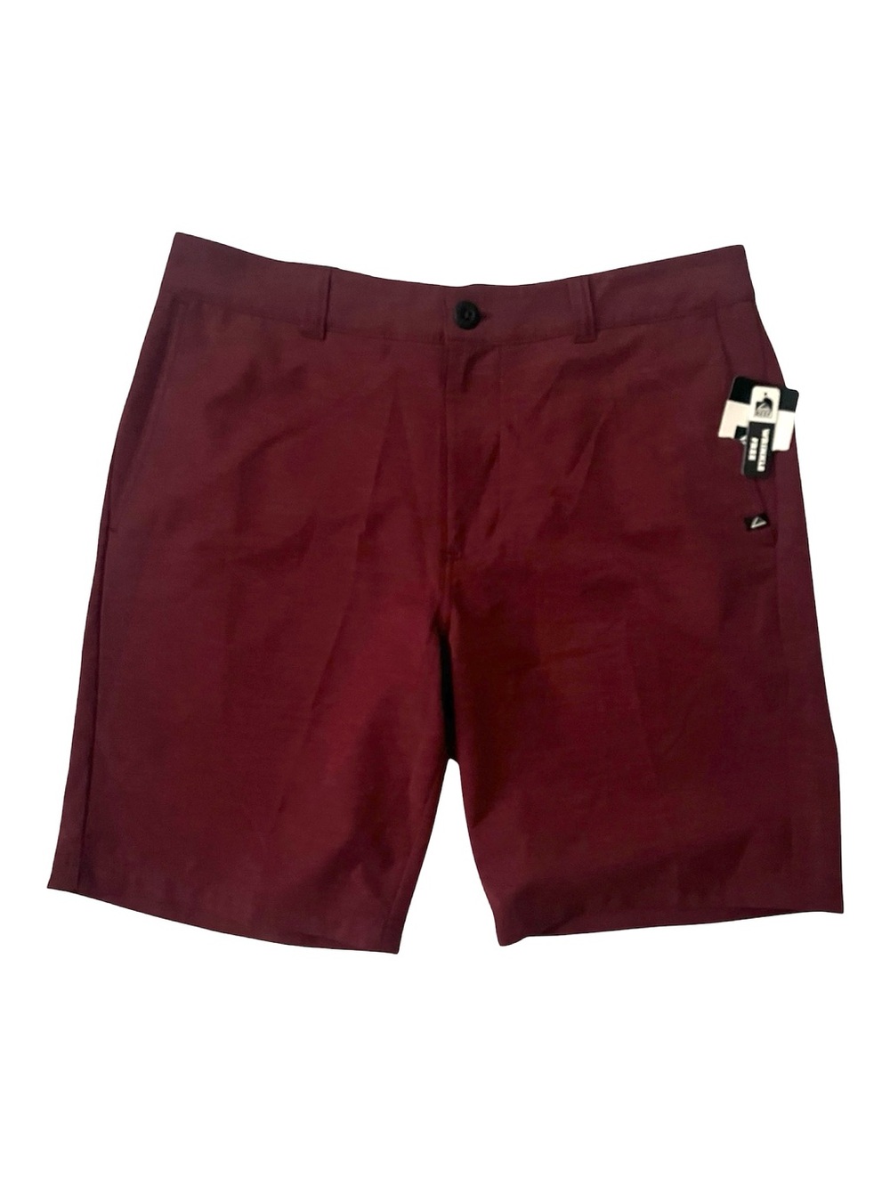 Reef men’s shorts size 32 maroon/burgundy NWT